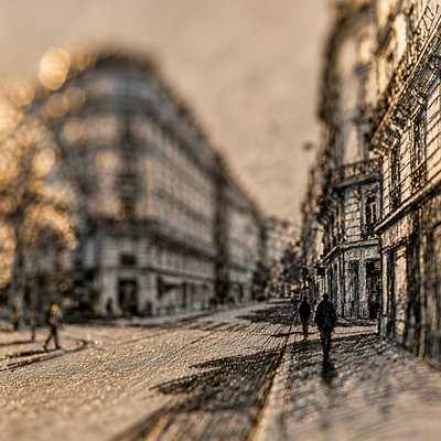 Macro Photography Style Style Transfer Example