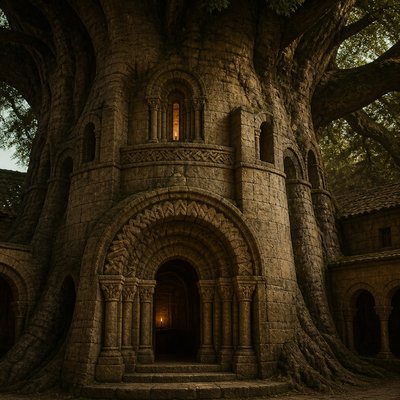 a tree in nature