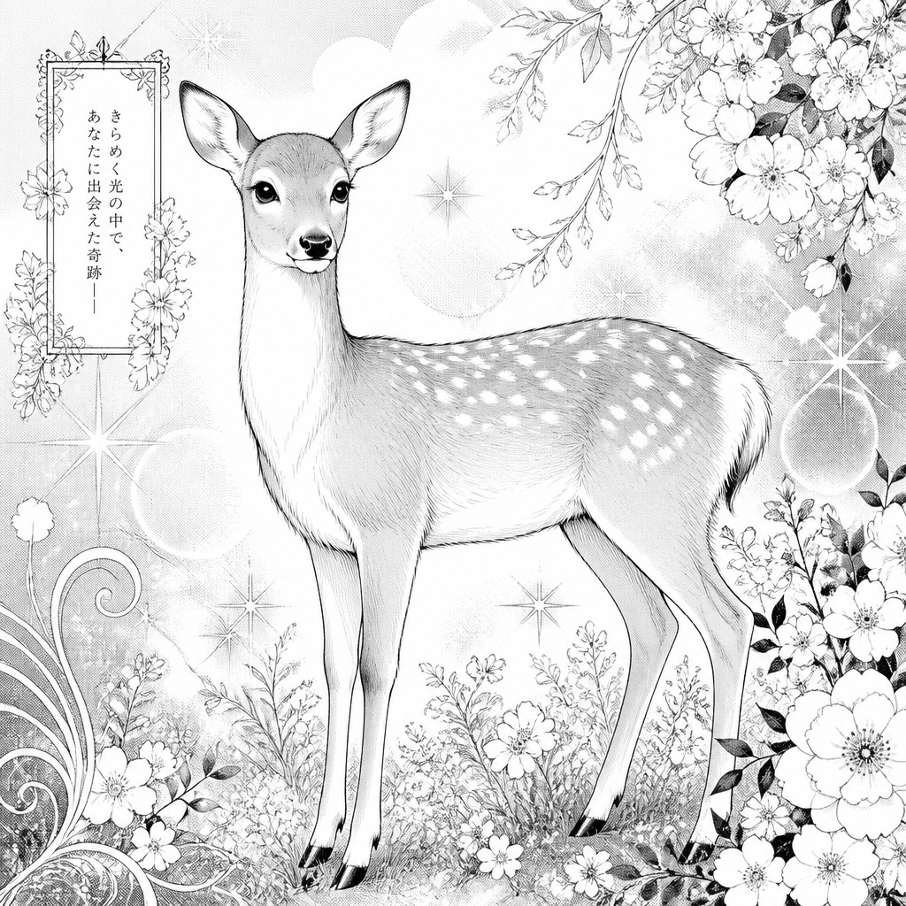 animal standing in natural pose