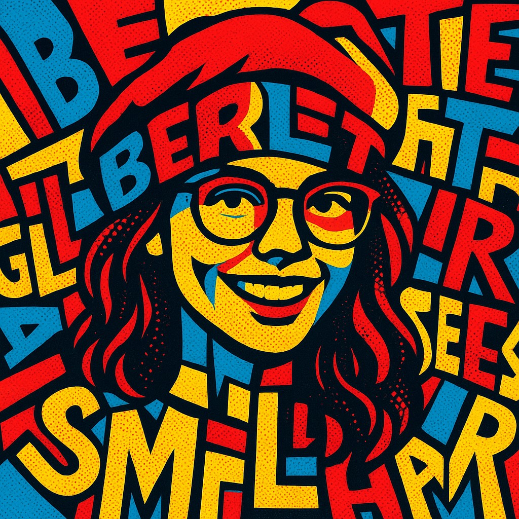 Typography Pop Art Style Style Transfer Example