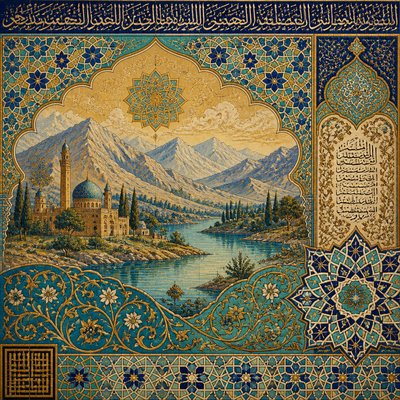 Islamic Golden Age Art Style 2