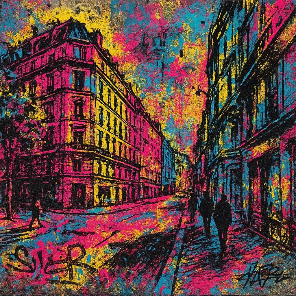 Street Art Style Style Transfer Example