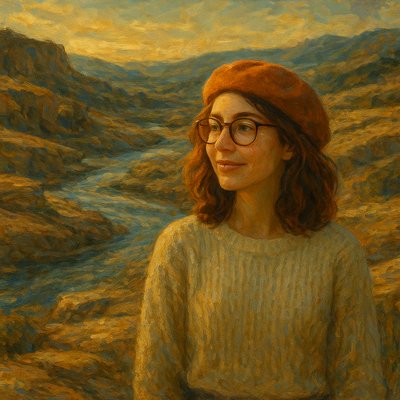 Landscape Nature Art Style Transfer Example