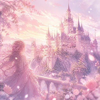 majestic castle on a hilltop