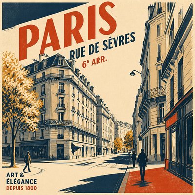 Poster Art Style Style Transfer Example