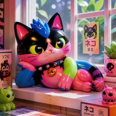 a cat lounging in a sunlit window