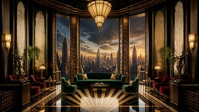 sweeping panoramic landscape with a dramatic sky