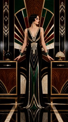 full-length portrait of an elegant figure
