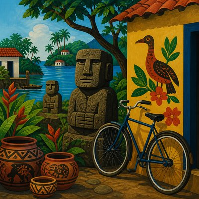 bicyle resting against a wall