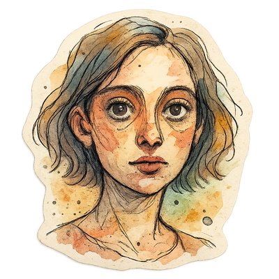 portrait of a person with expressive eyes