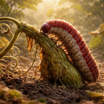 “But God prepared a worm ( Tola worm) when the morning rose the next day, and it smote the gourd that it withered. And it came to pass, when the sun did arise, that God prepared a vehement east wind; and the sun beat upon the head of Jonah, that he fainted, and wished in himself to die, and said, It is better for me to die than to live.” (Jonah 4:7-8, KJV)
