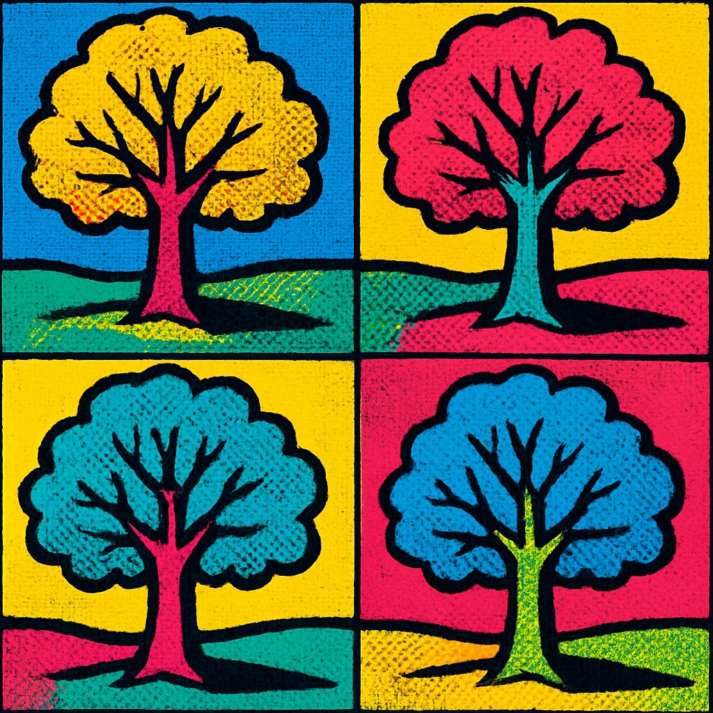 a tree in nature