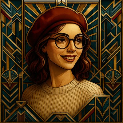 Art Deco Architecture Art Style Transfer Example
