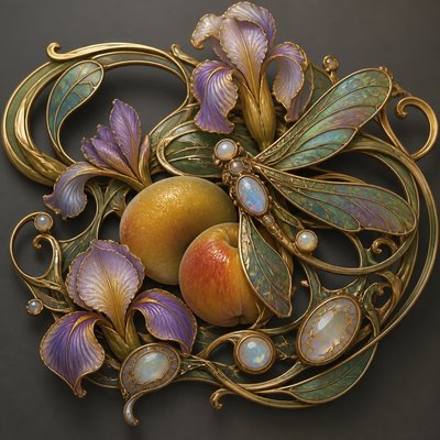 Art Nouveau Jewelry Design 3