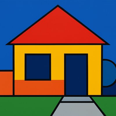 house with front view