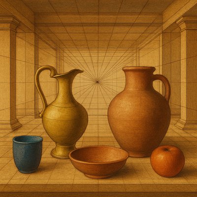 still life with everyday objects