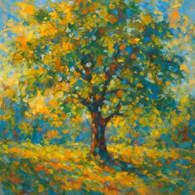 a tree in nature