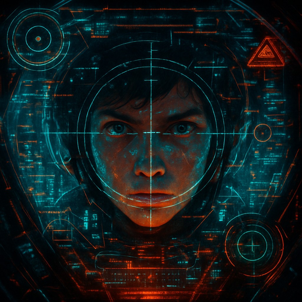 portrait of a person with expressive eyes
