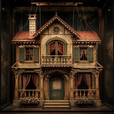 house with front view — Puppet Art Style