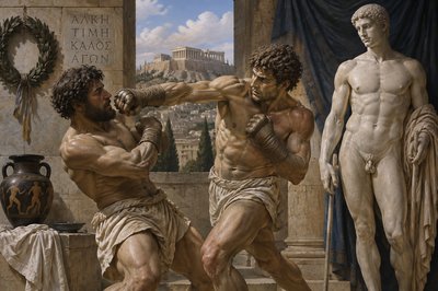 ancient greek boxers and Polyclitus 