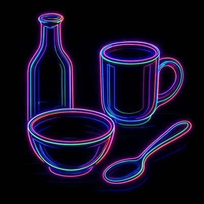 still life with everyday objects