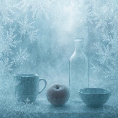 still life with everyday objects