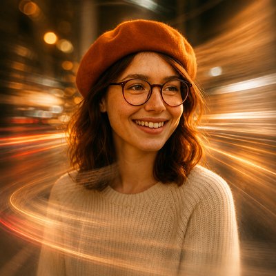 Long Exposure Photography Style Style Transfer Example