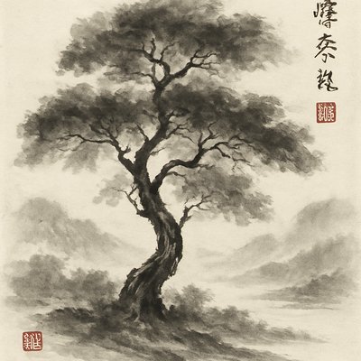 a tree in nature