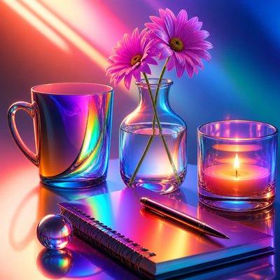 still life with everyday objects