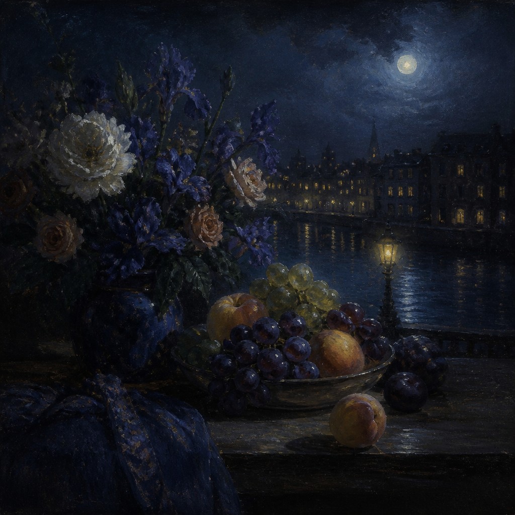 Nocturne Painting Style example artwork 3