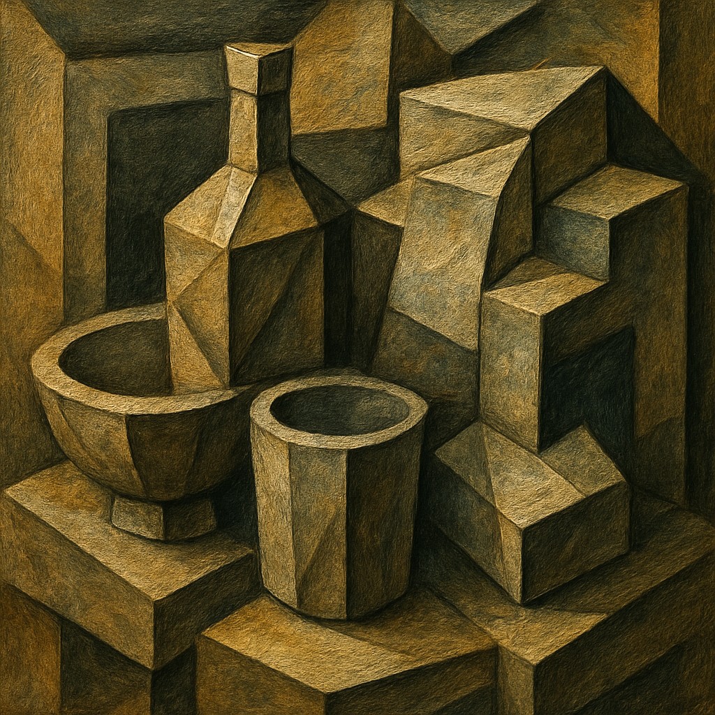 still life with everyday objects