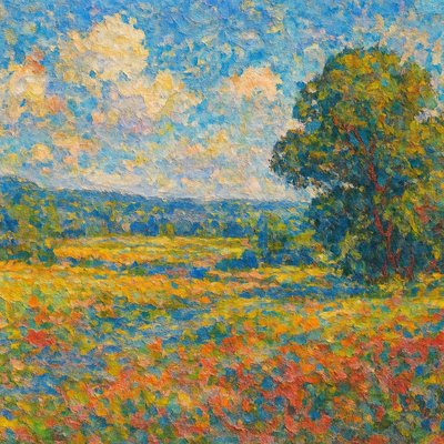 wide landscape with natural scenery