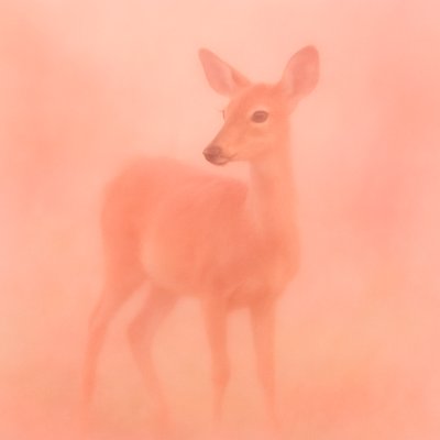 animal standing in natural pose