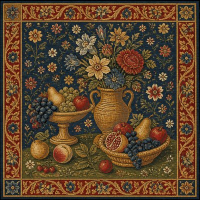 Woven Tapestry Art Style 3