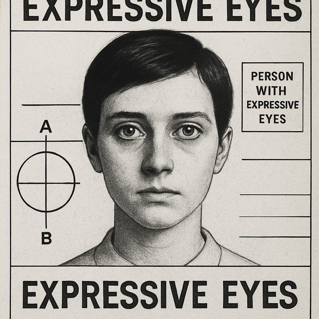 portrait of a person with expressive eyes