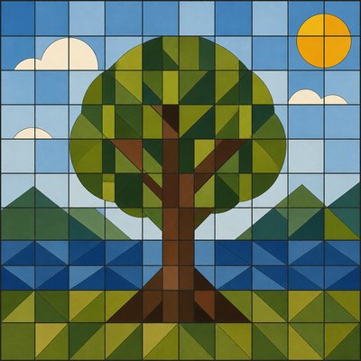 a tree in nature