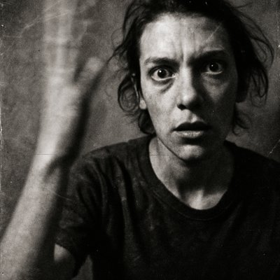 portrait of a person with expressive eyes