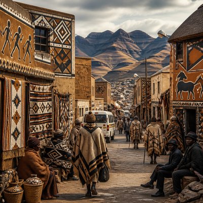 urban street with city activity
