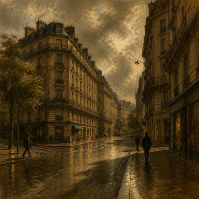 British Art Style Style Transfer Example