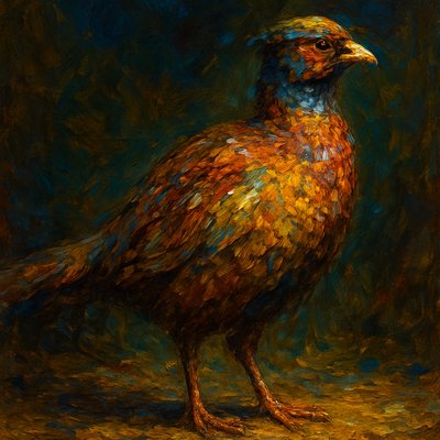 animal standing in natural pose