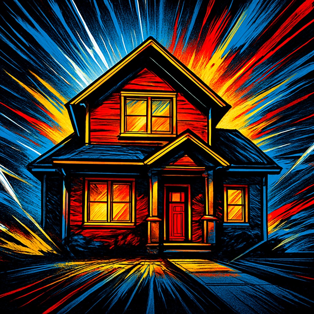 house with front view