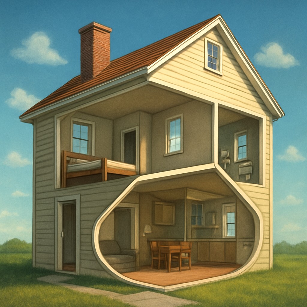 house with front view