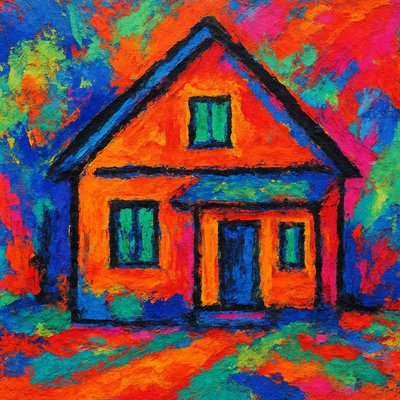 house with front view