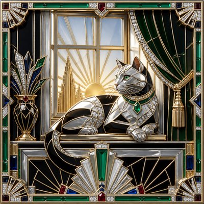 a cat lounging in a sunlit window