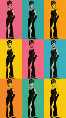 full-length portrait of an elegant figure