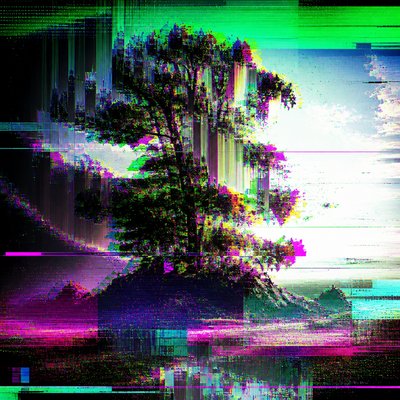 a tree in nature