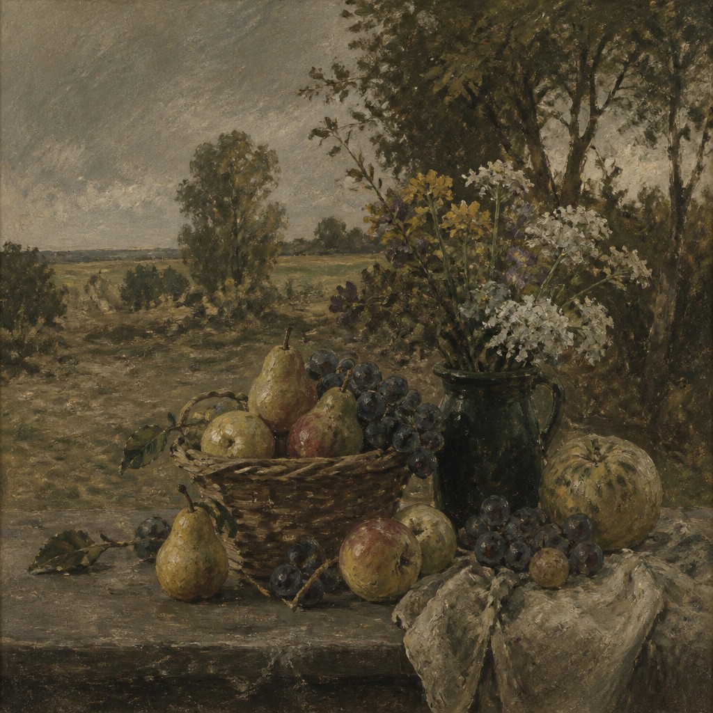 Barbizon School Art Style example artwork 3