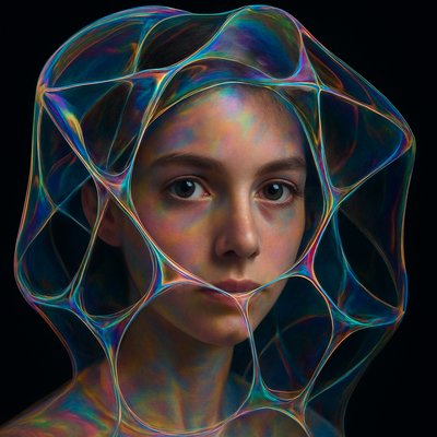 portrait of a person with expressive eyes