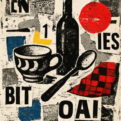 still life with everyday objects