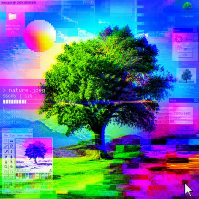 a tree in nature